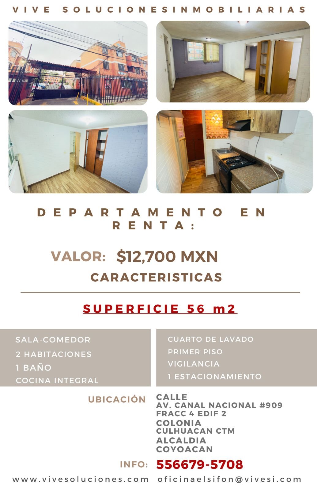 Venta de departamento en Coyoacán CDMX - Propiedad residencial destacada